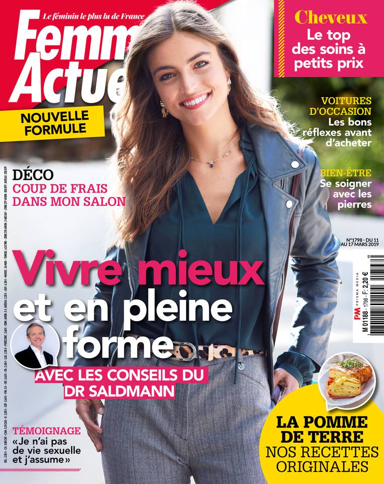 Femme Actuelle 11 mars 2019 Femme Actuelle N°1798 du 11 mars 2019 à télécharger sur iPad