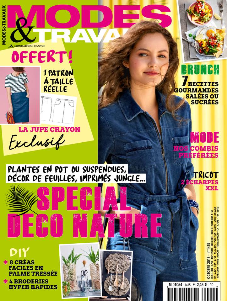Modes & Travaux 03 septembre 2018 Abonnement Modes & Travaux Pas Cher avec le BOUQUET ePresse.fr