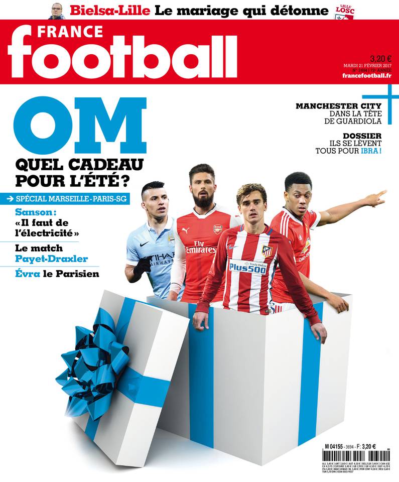 France Football 21 février 2017 France Football du 21 février 2017 à télécharger sur iPad