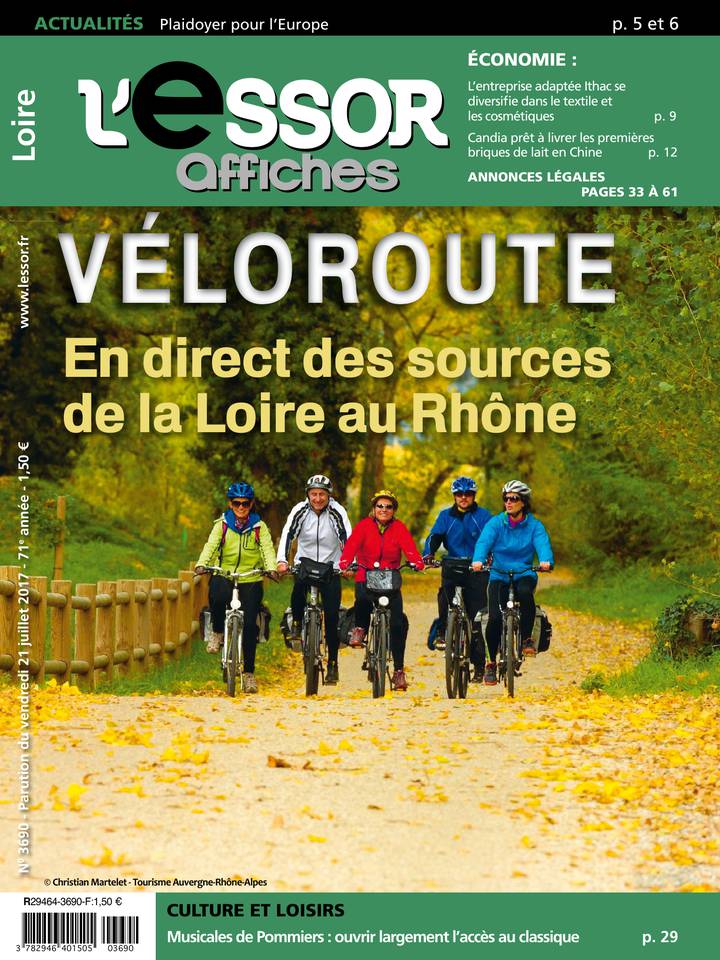 L'Essor Affiches LOIRE 21 juillet 2017 L'Essor Affiches LOIRE du 21 juillet 2017