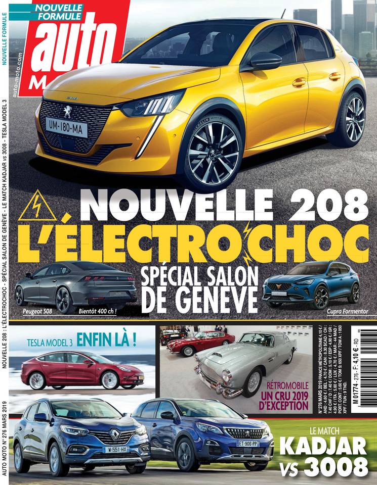 Auto Moto 07 mars 2019 Auto Moto N°276 du 07 mars 2019 à télécharger sur iPad
