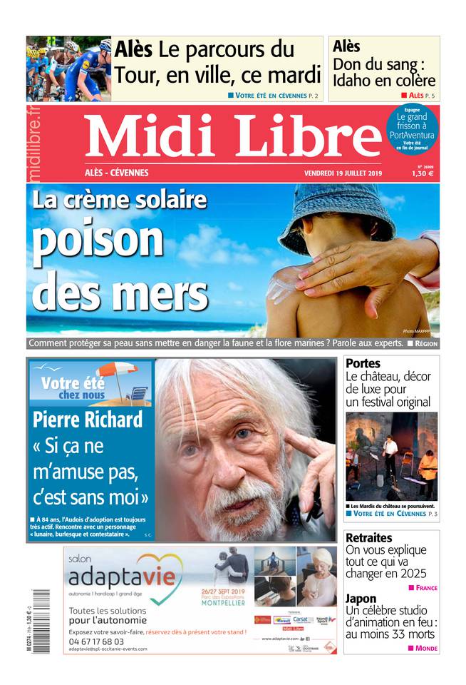 Midi Libre 19 juillet 2019 Abonnement à Midi Libre Pas Cher avec le BOUQUET INFO ePresse.fr