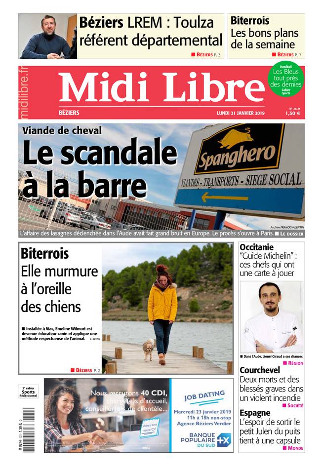 Midi Libre 21 janvier 2019 Abonnement à Midi Libre Pas Cher avec le BOUQUET INFO ePresse.fr