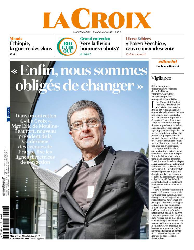 La Croix 27 juin 2019 Abonnement à La Croix Pas Cher avec le BOUQUET INFO ePresse.fr