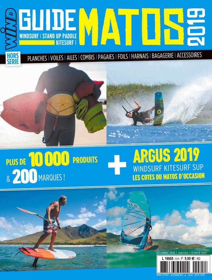 Wind Magazine 10 janvier 2019 Abonnement Wind Mag Pas Cher avec le BOUQUET ePresse.fr