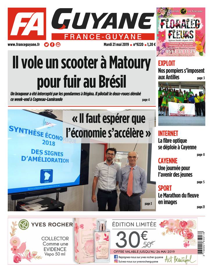 France-Guyane 21 mai 2019 Abonnement France-Guyane Pas Cher avec le BOUQUET ePresse.fr