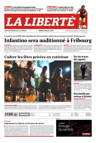 Couverture du magazine en date du 2025-07-08