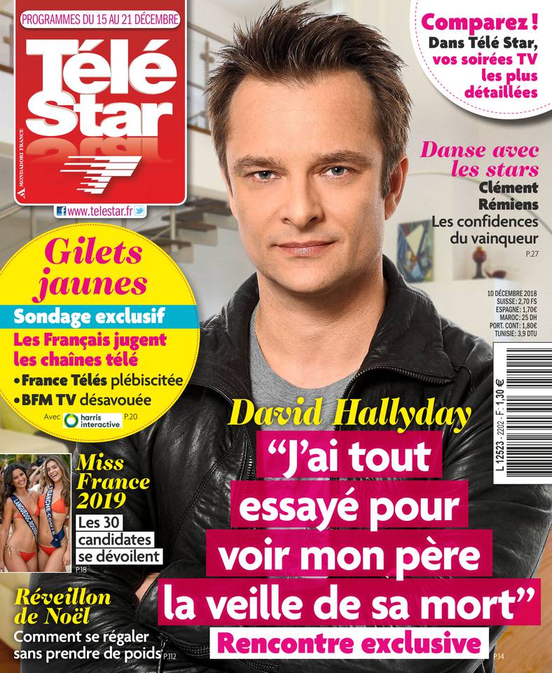 Télé Star 10 décembre 2018 Abonnement Télé Star Pas Cher avec le BOUQUET ePresse.fr