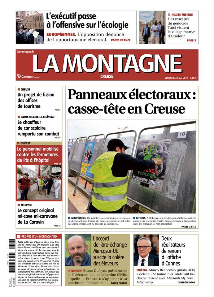 La Montagne 24 mai 2019 Abonnement La Montagne Pas Cher avec le BOUQUET INFO ePresse.fr
