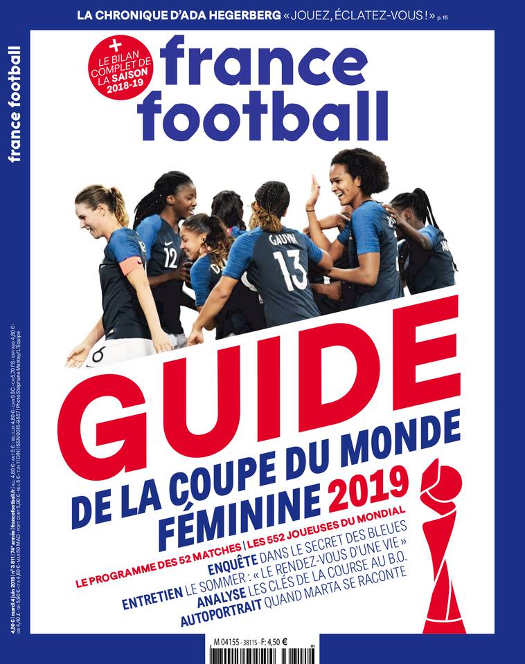 France Football 04 juin 2019 France Football du 04 juin 2019 à télécharger sur iPad