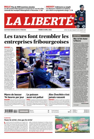 Couverture du magazine en date du 2025-04-08