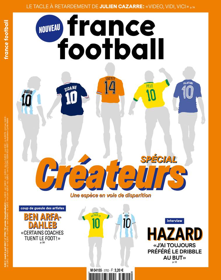 France Football 04 avril 2017 France Football du 04 avril 2017 à télécharger sur iPad