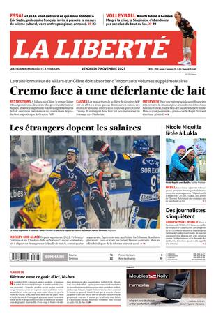 Couverture du magazine en date du 2025-11-07