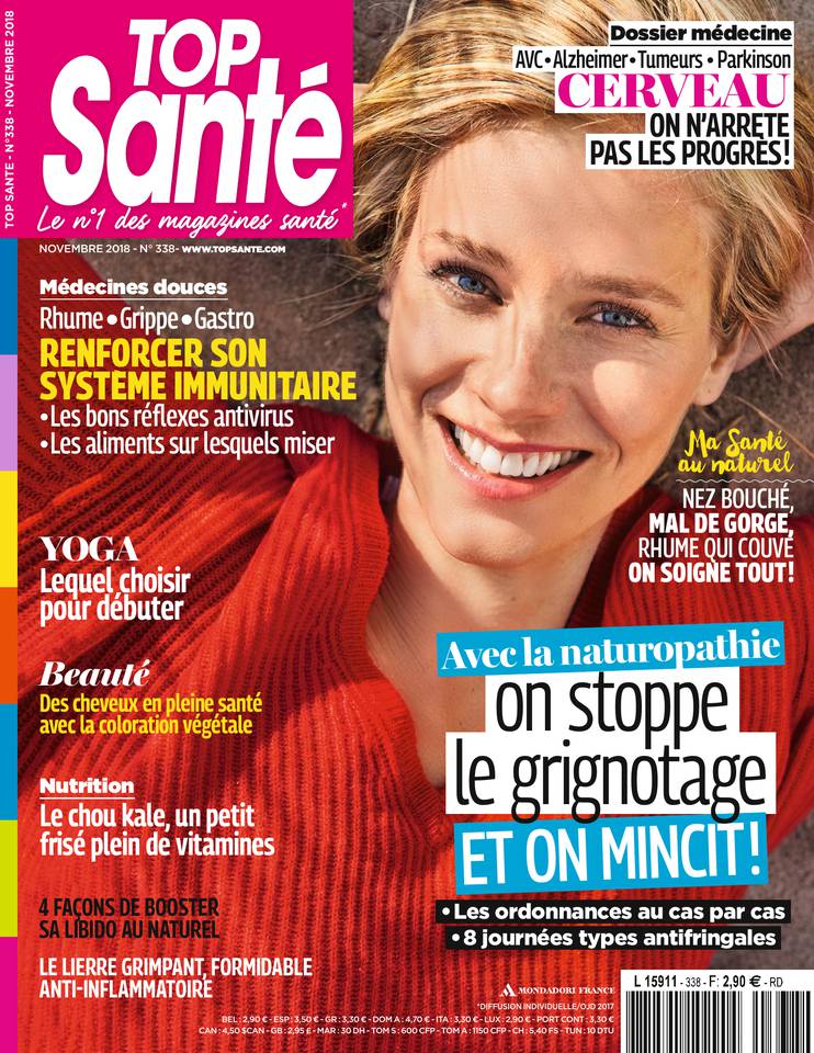 Top Santé 04 octobre 2018 Abonnement Top Santé Pas Cher avec le BOUQUET ePresse.fr