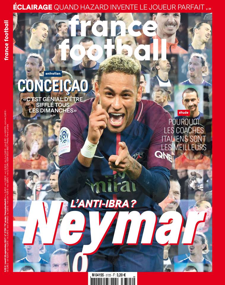 France Football 26 septembre 2017 France Football du 26 septembre 2017 à télécharger sur iPad