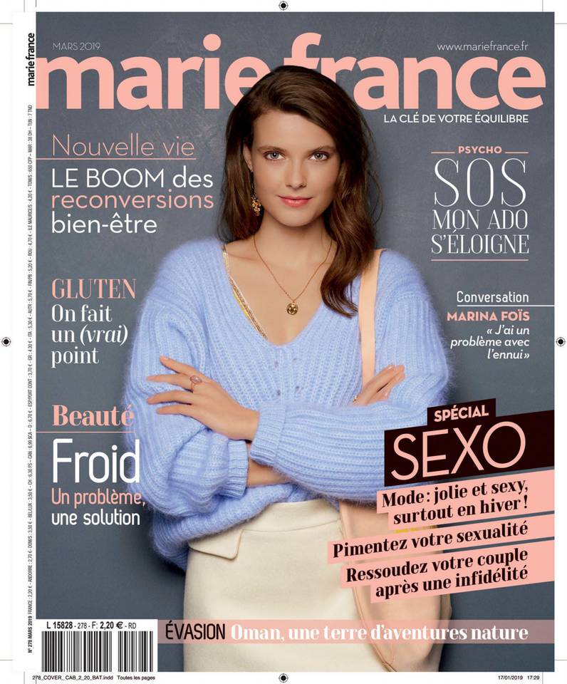 Marie France 01 février 2019 Marie France du 01 février 2019