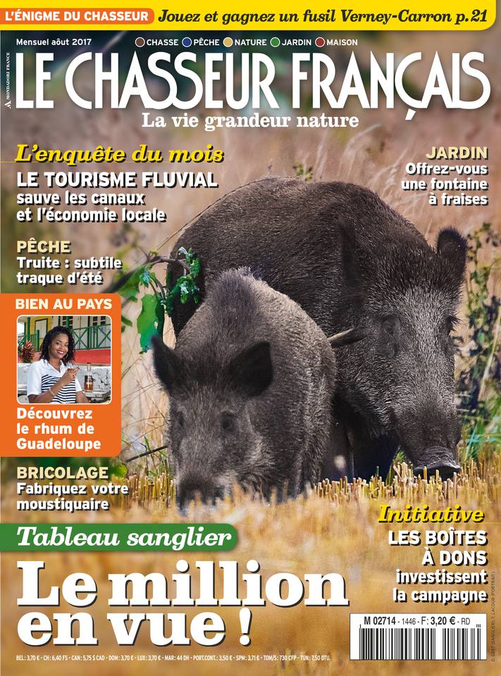Le Chasseur français 25 juillet 2017 Abonnement Le Chasseur français Pas Cher avec le BOUQUET ePresse.fr