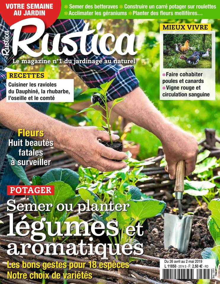 Rustica 26 avril 2019 Abonnement Rustica Pas Cher avec le BOUQUET À LA CARTE ePresse.fr