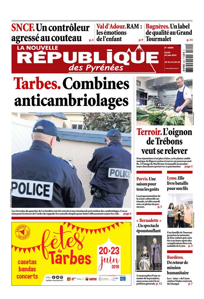 La Nouvelle République des Pyrénées 20 juin 2019 La Nouvelle République des Pyrénées du 20 juin 2019