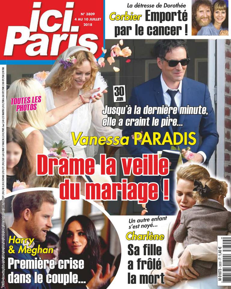 Ici Paris 04 juillet 2018 Ici Paris N°3809 du 04 juillet 2018 à télécharger sur iPad