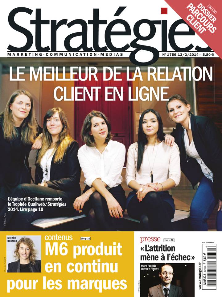 Stratégies 13 février 2014 Stratégies N°1756 du 13 février 2014 à télécharger sur iPad