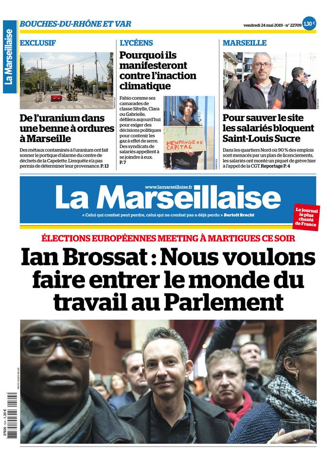 La Marseillaise 24 mai 2019 Abonnement La Marseillaise Pas Cher avec BOUQUET INFO ePresse.fr