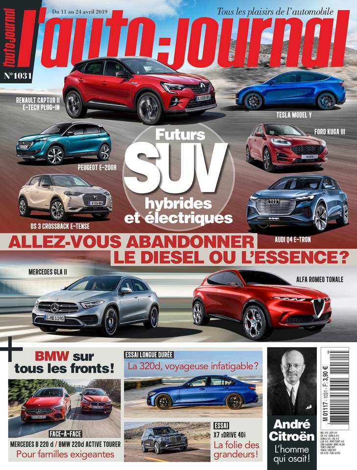 L'Auto Journal 11 avril 2019 Abonnement L’Auto Journal Pas Cher avec le BOUQUET ePresse.fr