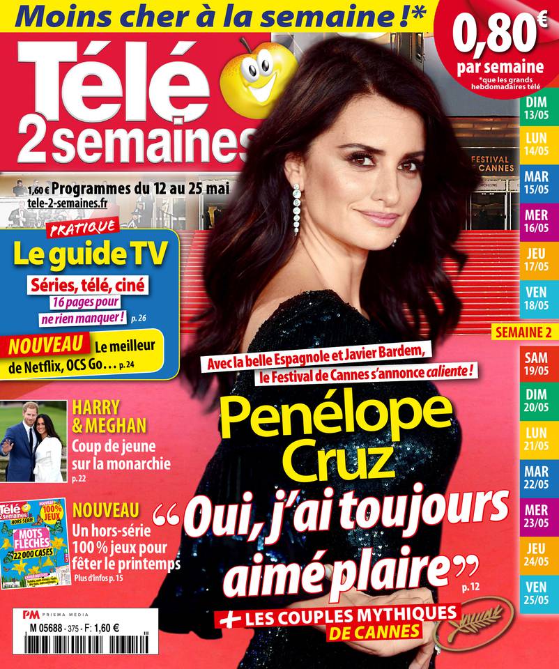 Télé 2 Semaines 07 mai 2018 Télé 2 Semaines N°375 du 07 mai 2018 à télécharger sur iPad