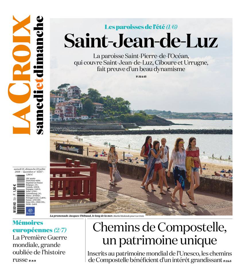 La Croix 21 juillet 2018 La Croix du 21 juillet 2018 à télécharger sur iPad