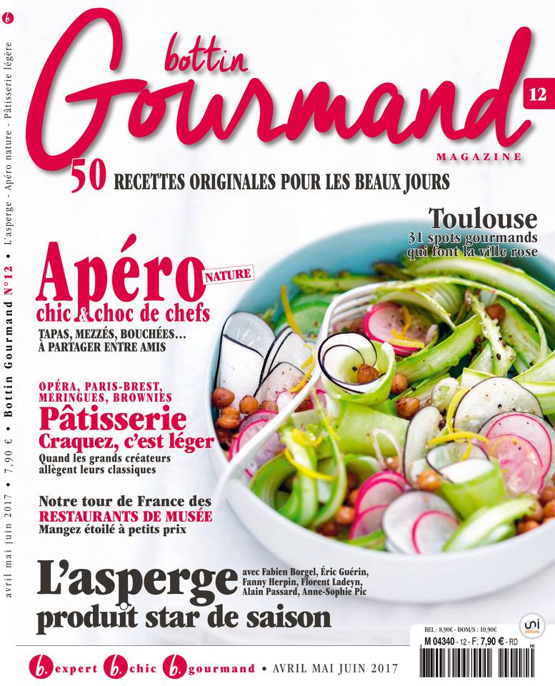 Bottin Gourmand Magazine 07 avril 2017 Abonnement Bottin Gourmand Magazine avec le BOUQUET ePresse.fr