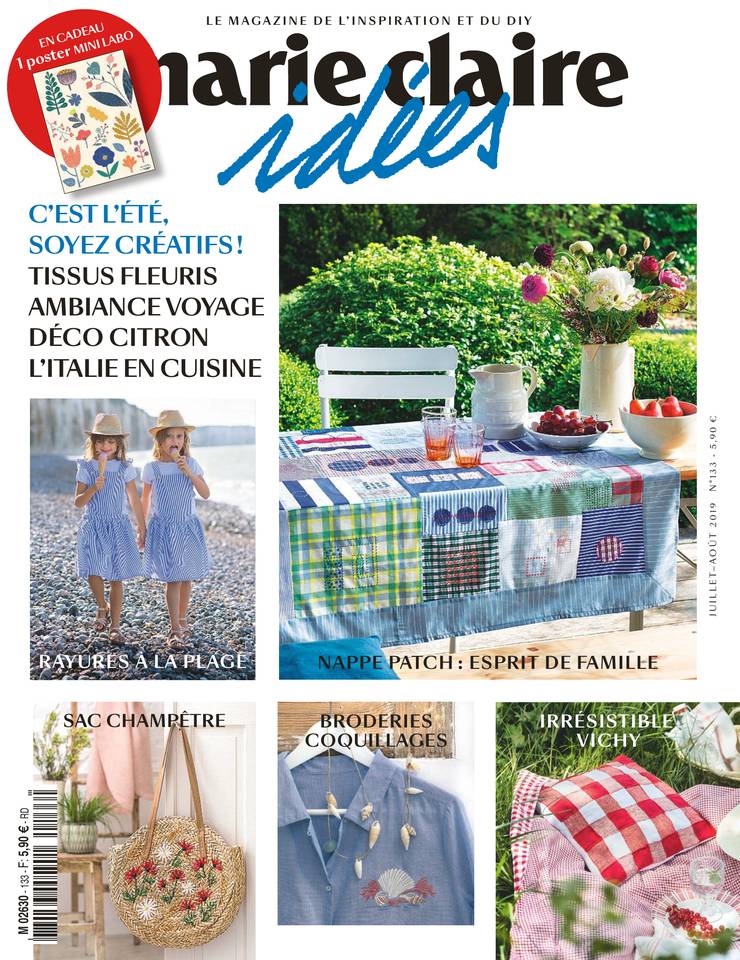 Marie Claire Idées 26 juin 2019 Abonnement Marie Claire Idées Pas Cher avec le BOUQUET ePresse.fr