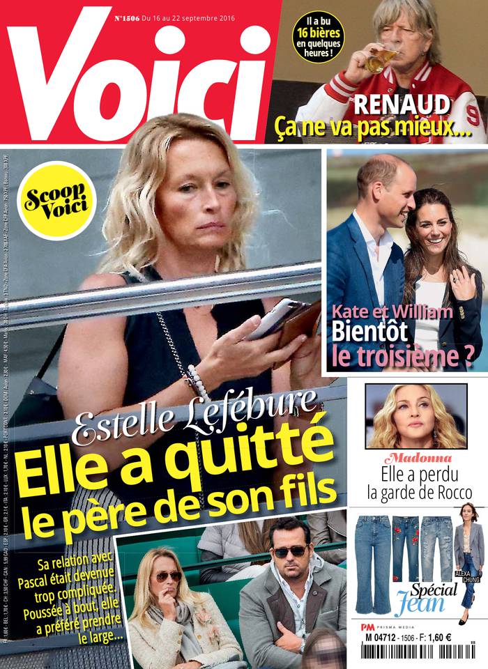 Voici 16 septembre 2016 Voici N°1506 du 16 septembre 2016 à télécharger sur iPad