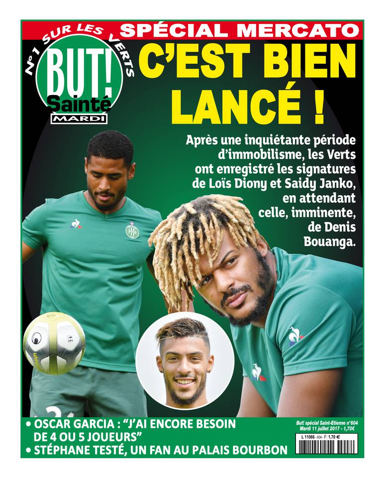 But! Sainté 11 juillet 2017 But! Sainté N°604 du 11 juillet 2017 à télécharger sur iPad
