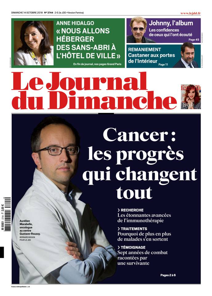 Le Journal du Dimanche 14 octobre 2018 Abonnement Journal du Dimanche Pas Cher avec le BOUQUET ePresse.fr