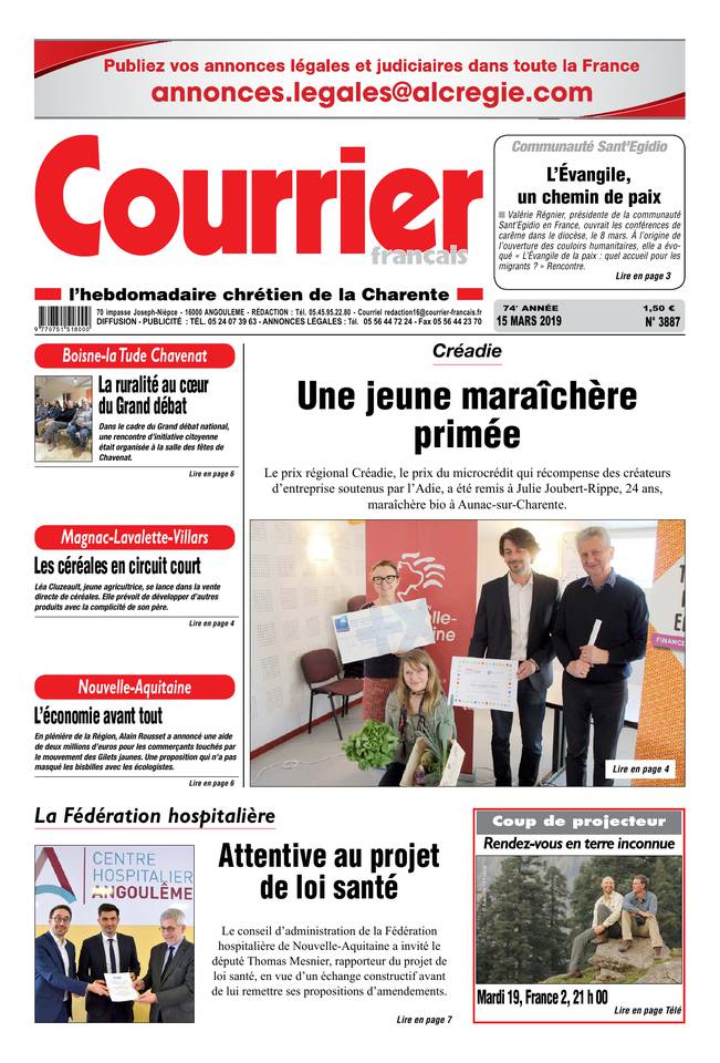 Courrier Français 15 mars 2019 Courrier Français