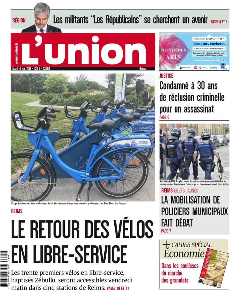 L'Union Ardennes 04 juin 2019 L'Union Ardennes du 04 juin 2019 à télécharger sur iPad