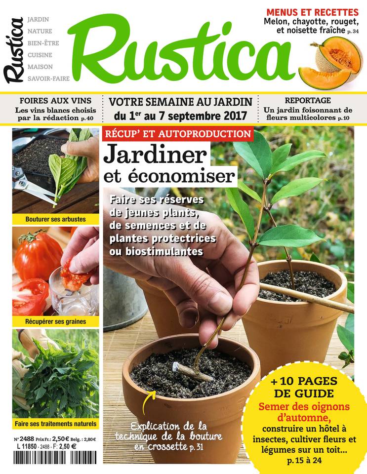 Rustica 01 septembre 2017 Rustica N°2488 du 01 septembre 2017 à télécharger sur iPad