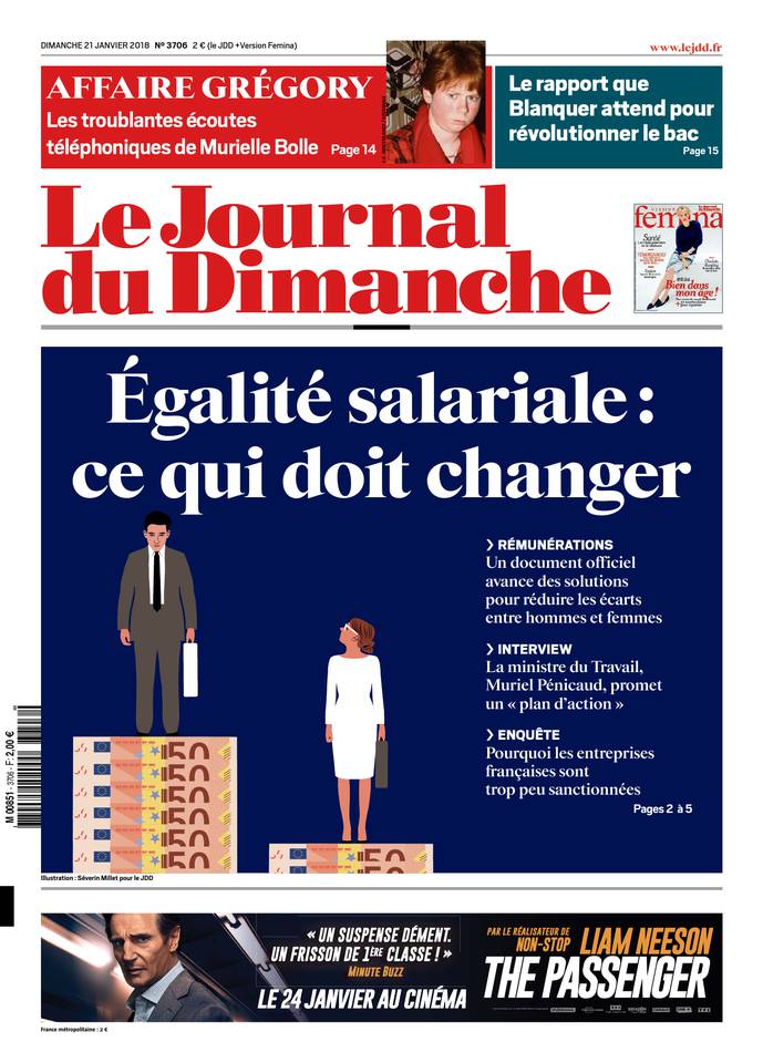 Le Journal du Dimanche 21 janvier 2018 Le Journal du Dimanche N°3706 du 21 janvier 2018 à télécharger sur iPad