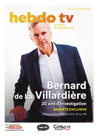 Couverture du magazine en date du 2025-11-08