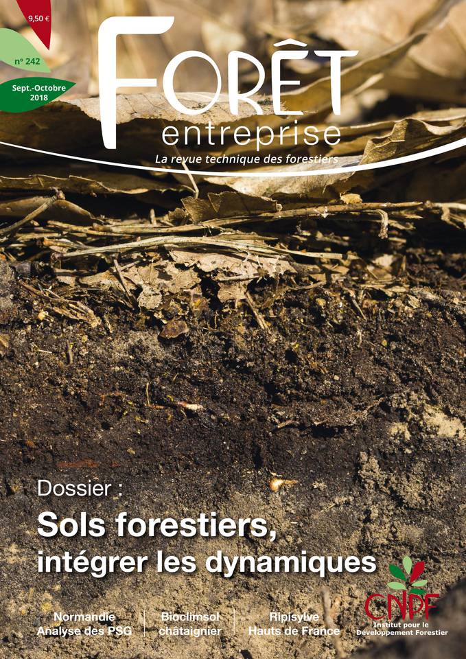 Forêt-entreprise 01 septembre 2018 Forêt-entreprise du 01 septembre 2018