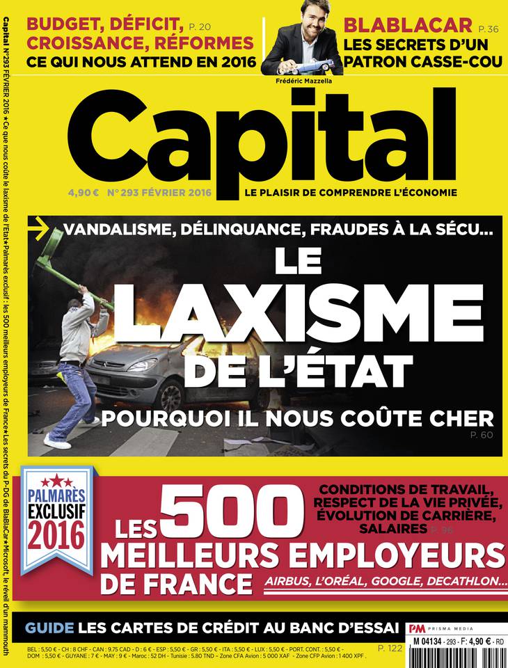 Capital 28 janvier 2016 Capital N°293 du 28 janvier 2016 à télécharger sur iPad