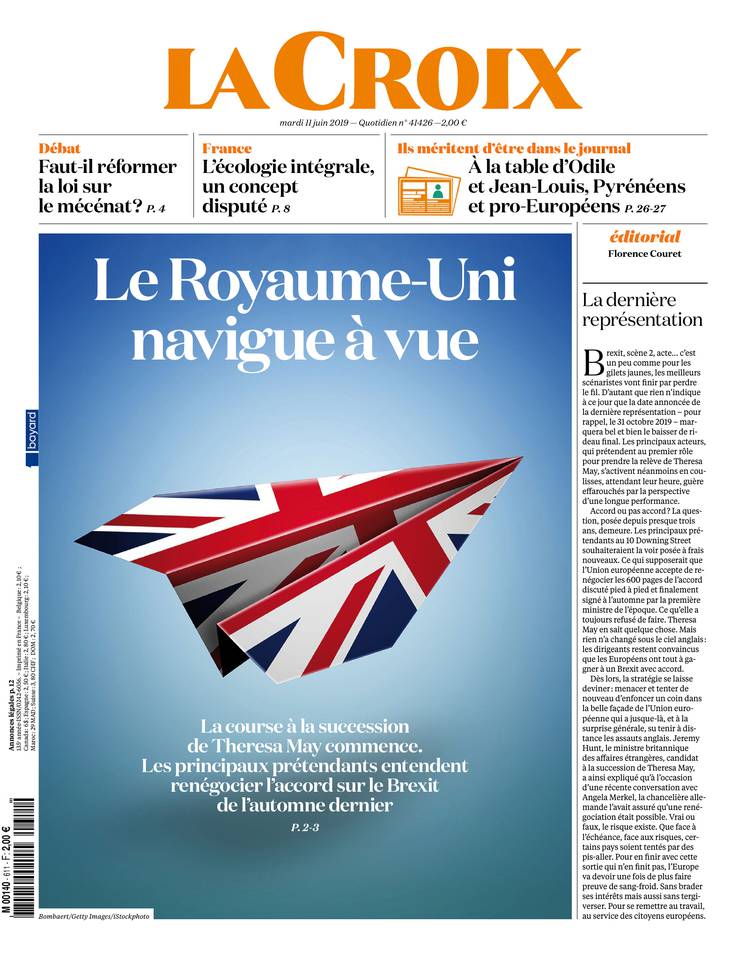 La Croix 11 juin 2019 La Croix du 11 juin 2019 à télécharger sur iPad