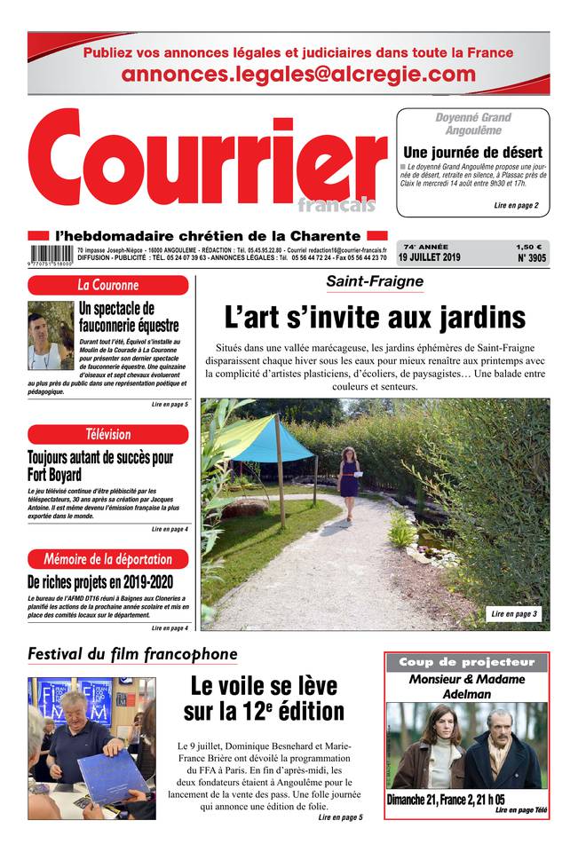 Courrier Français 19 juillet 2019 Courrier Français