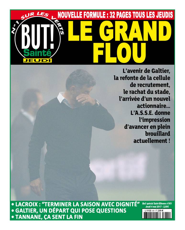 But! Sainté 04 mai 2017 But! Sainté N°951 du 04 mai 2017 à télécharger sur iPad