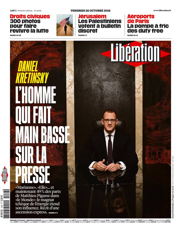Libération 26 octobre 2018 Libération du 26 octobre 2018 à télécharger sur iPad