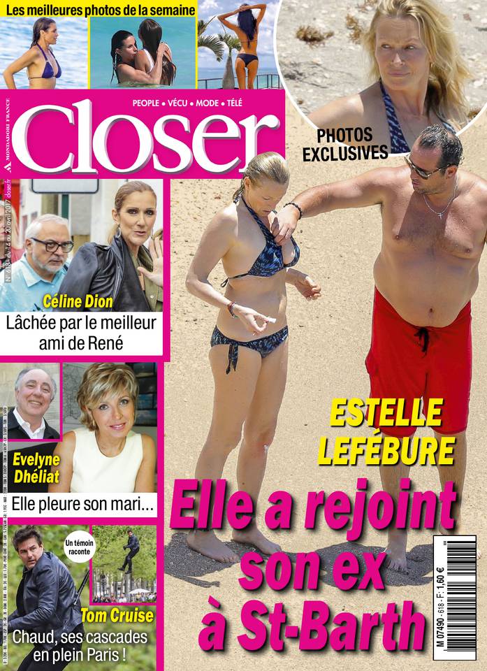 Closer 14 avril 2017 Closer N°618 du 14 avril 2017 à télécharger sur iPad