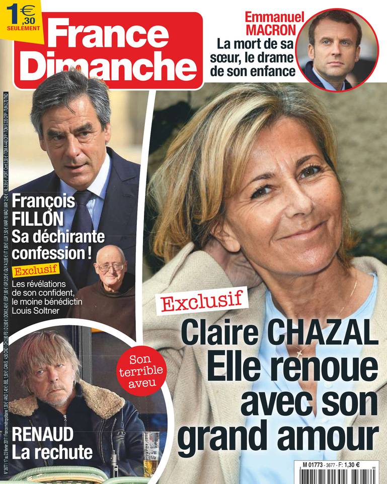 France Dimanche 17 février 2017 France Dimanche N°3677 du 17 février 2017 à télécharger sur iPad