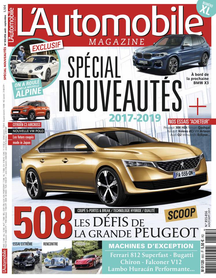 L'Automobile Magazine 851 06 juillet 2017 Abonnement L'Automobile Magazine Pas Cher avec le BOUQUET ePresse.fr