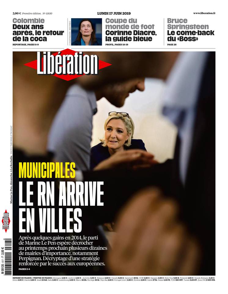 Libération 17 juin 2019 Libération du 17 juin 2019 à télécharger sur iPad