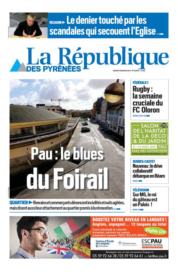 La République des Pyrénées 19 mars 2019 Abonnement République des Pyrénées Pas Cher avec BOUQUET ePresse.fr